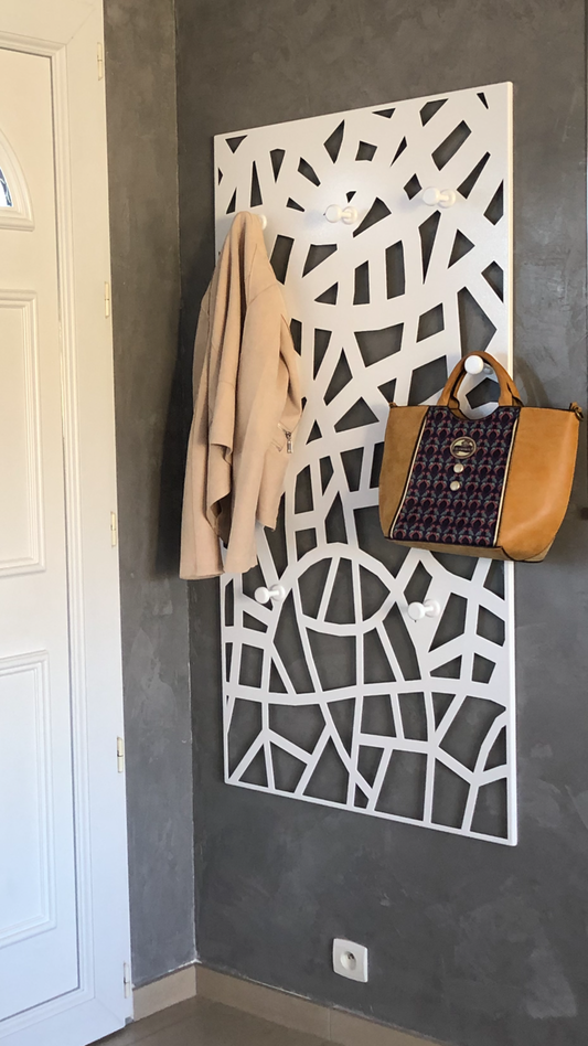 Porte manteau Graphique Grand Modèle