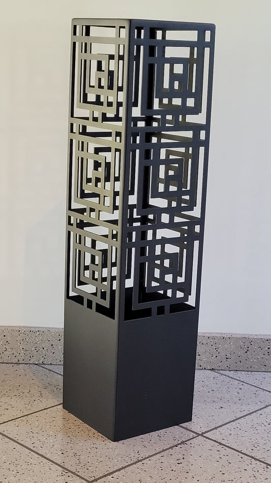 Lampadaire Carré Modèle 1m20
